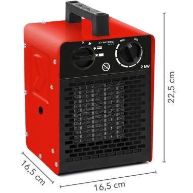 Trotec  Fanlı Elektrikli Isıtıcı Trotec TDS 10 c   Monofaze 2 KW