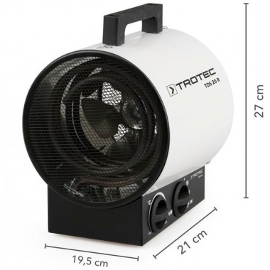 ivigo Trotec  Fanlı Elektrikli Isıtıcı Trotec TDS 20 R   Monofaze 3KW
