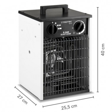 ivigo Trotec  Fanlı Elektrikli Isıtıcı Trotec TDS 30   Trifaze 5 KW