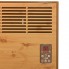 ivigo EPK4590E20A İvigo Elektrikli Panel Konvektör Isıtıcı Dijital 2000 Watt Ahşap