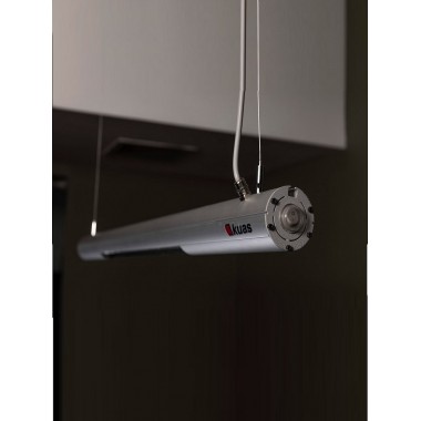 Kuas elektrikli karbon filament ışıklı ısıtıcı 1500 watt I-PIPE infrared ısıtıcı